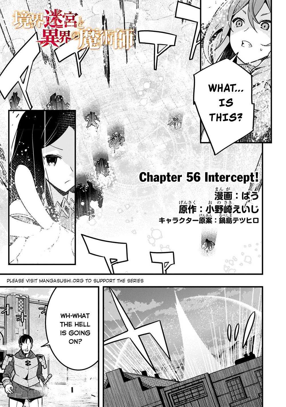 Kyoukai Meikyuu to Ikai no Majutsushi (Novel) Chapter 56 — Page 1