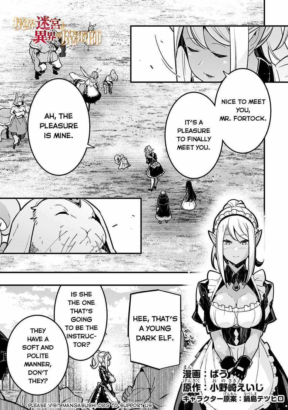 Kyoukai Meikyuu to Ikai no Majutsushi (Novel) Chapter 66 — Page 3