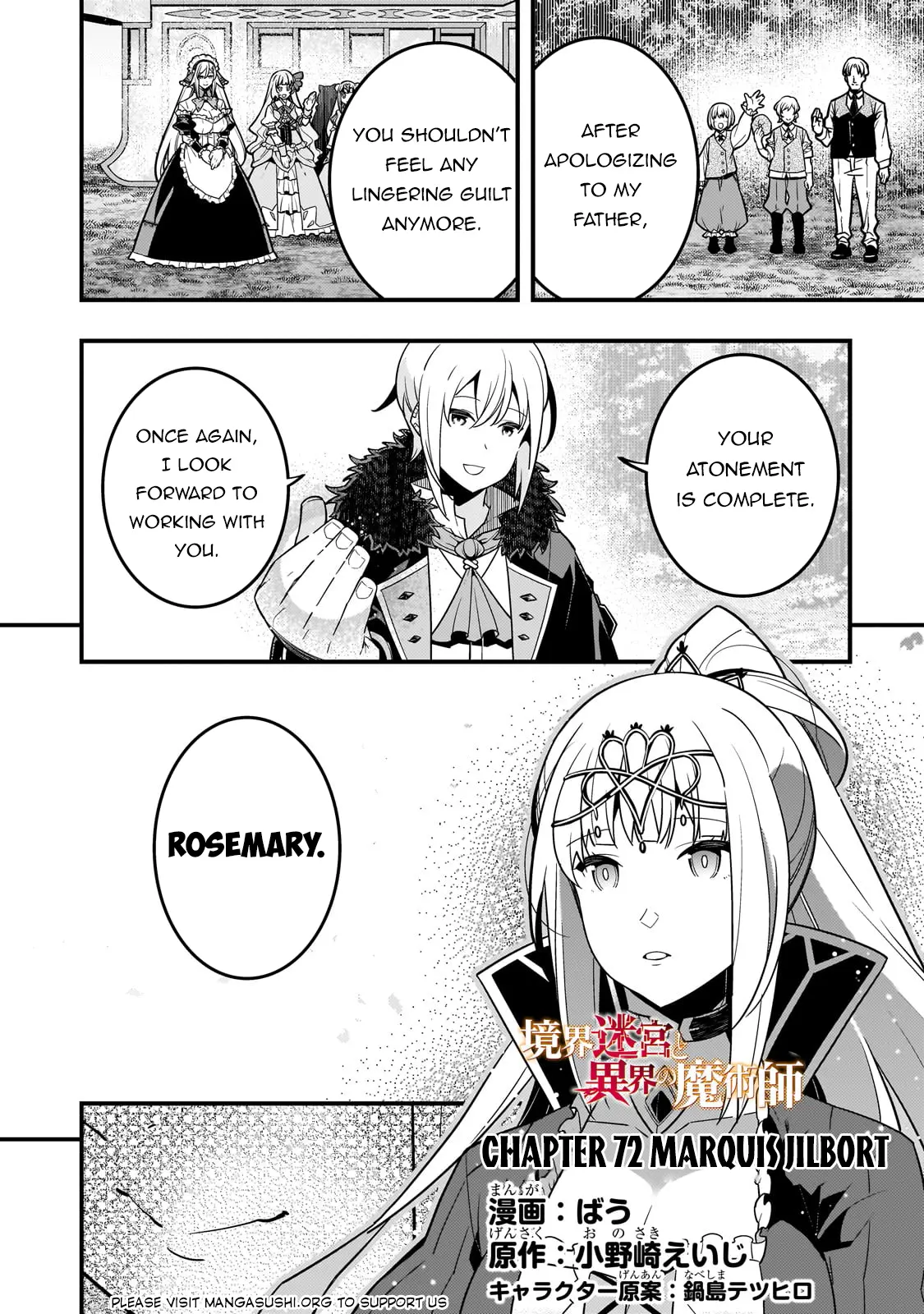 Kyoukai Meikyuu to Ikai no Majutsushi (Novel) Chapter 72 — Page 1