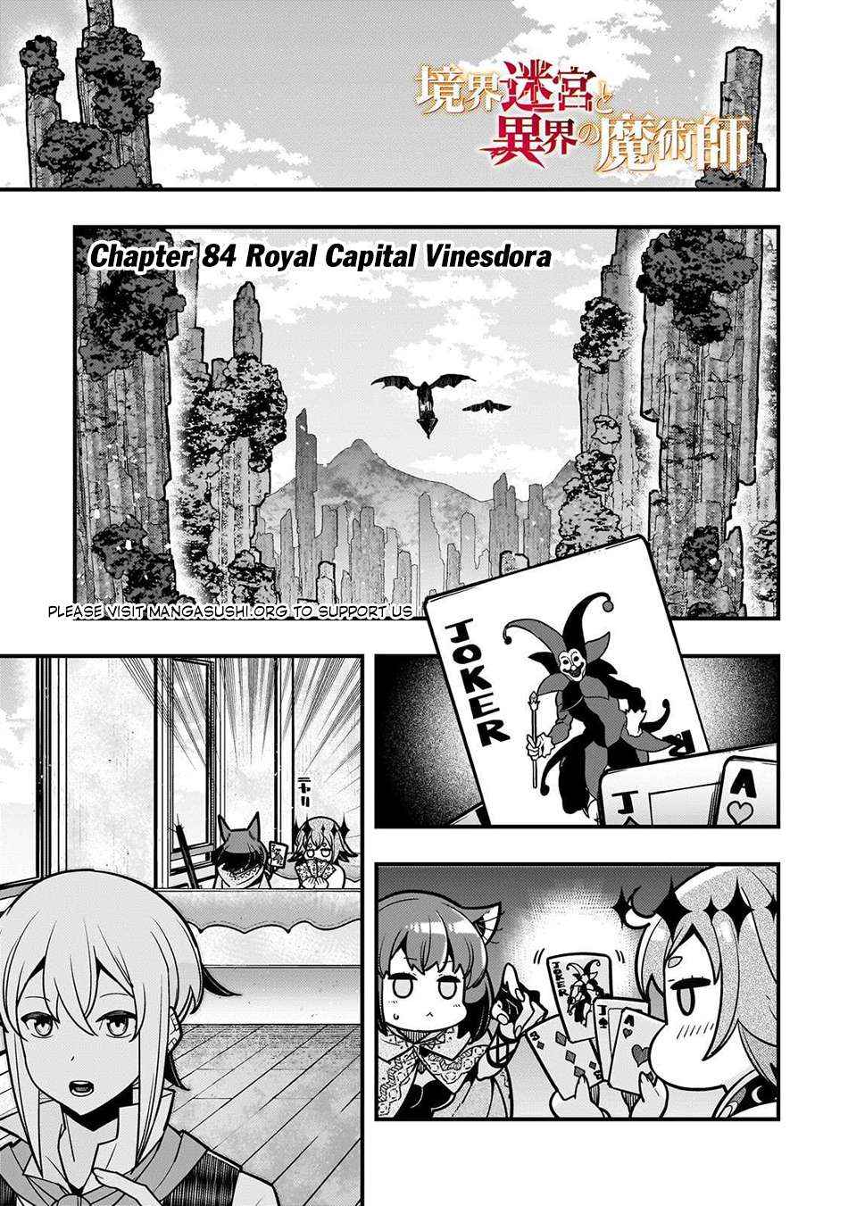 Kyoukai Meikyuu to Ikai no Majutsushi (Novel) Chapter 84 — Page 1