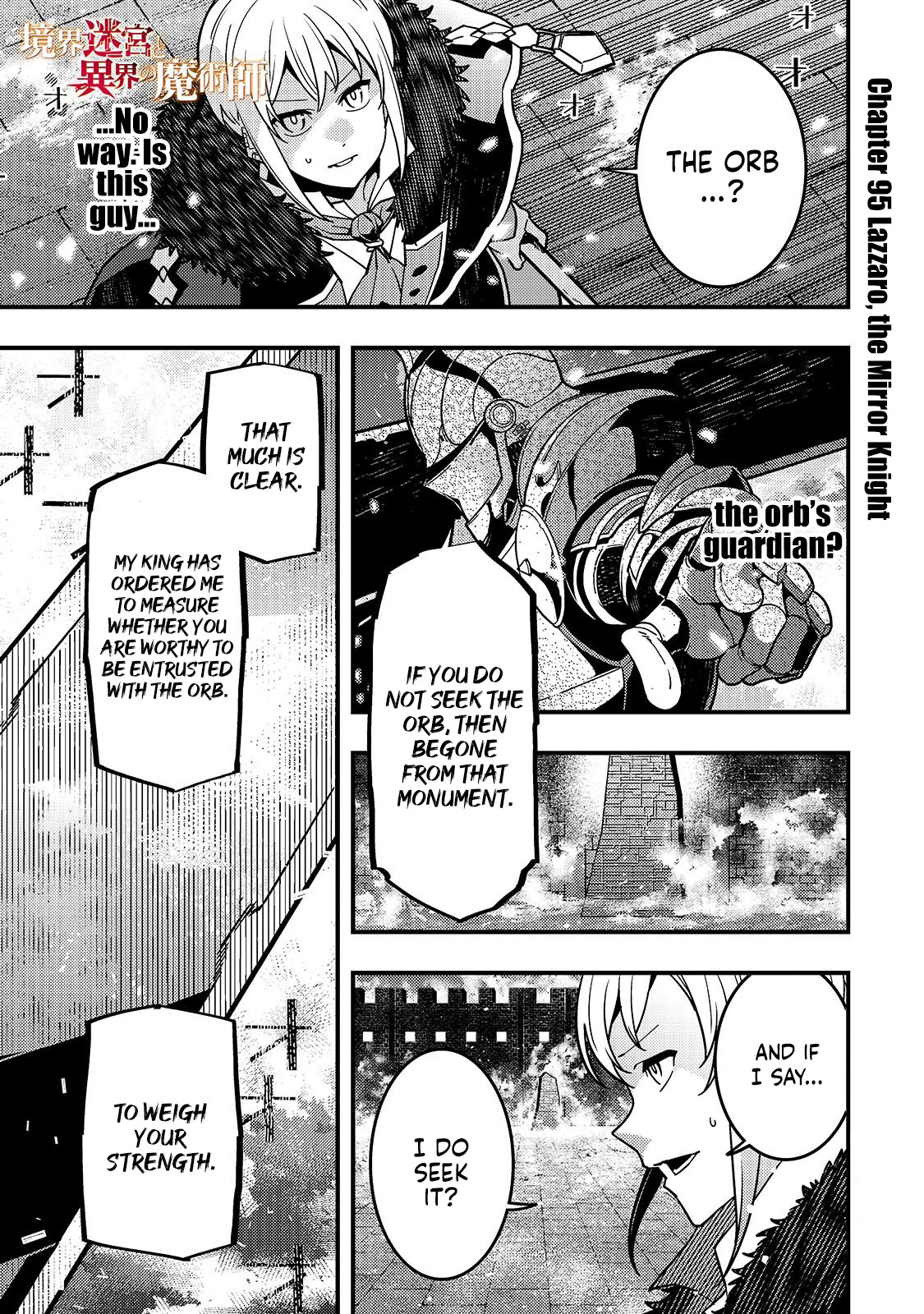 Kyoukai Meikyuu to Ikai no Majutsushi (Novel) Chapter 95.1 — Page 2