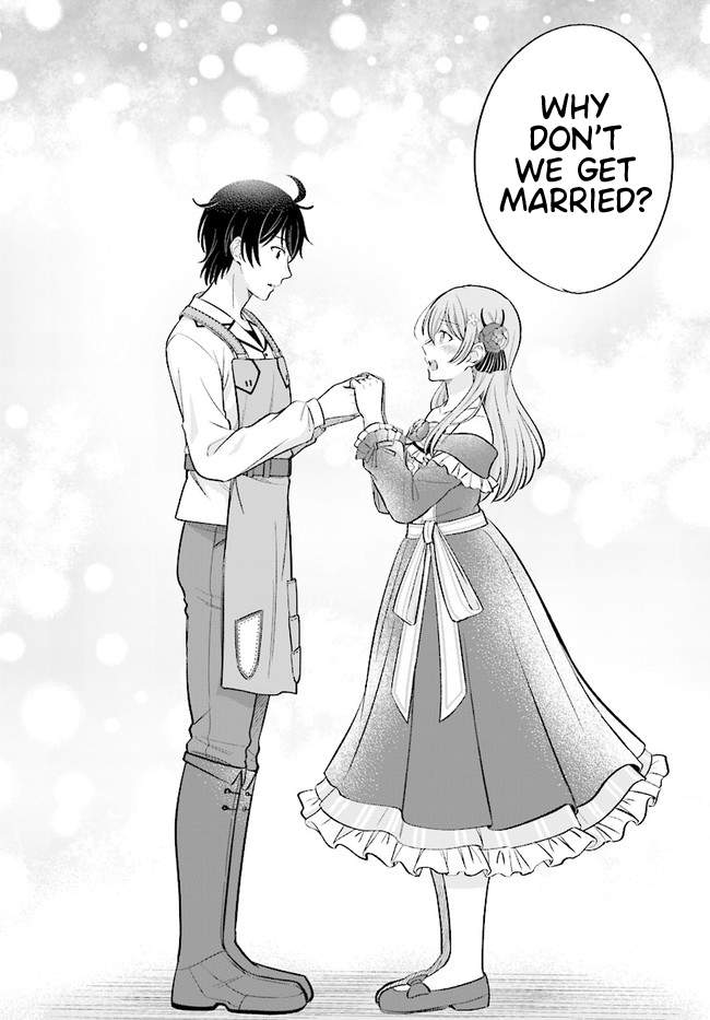 Kyuutei Tanyashi no Shiawase na Nichijou - Black na Shokuba wo Tsuihousareta ga, Ringoku de Koushaku Reijou ni Dekiaisare Nagara White na Seikatsu Okurimasu Chapter 1 — Page 41