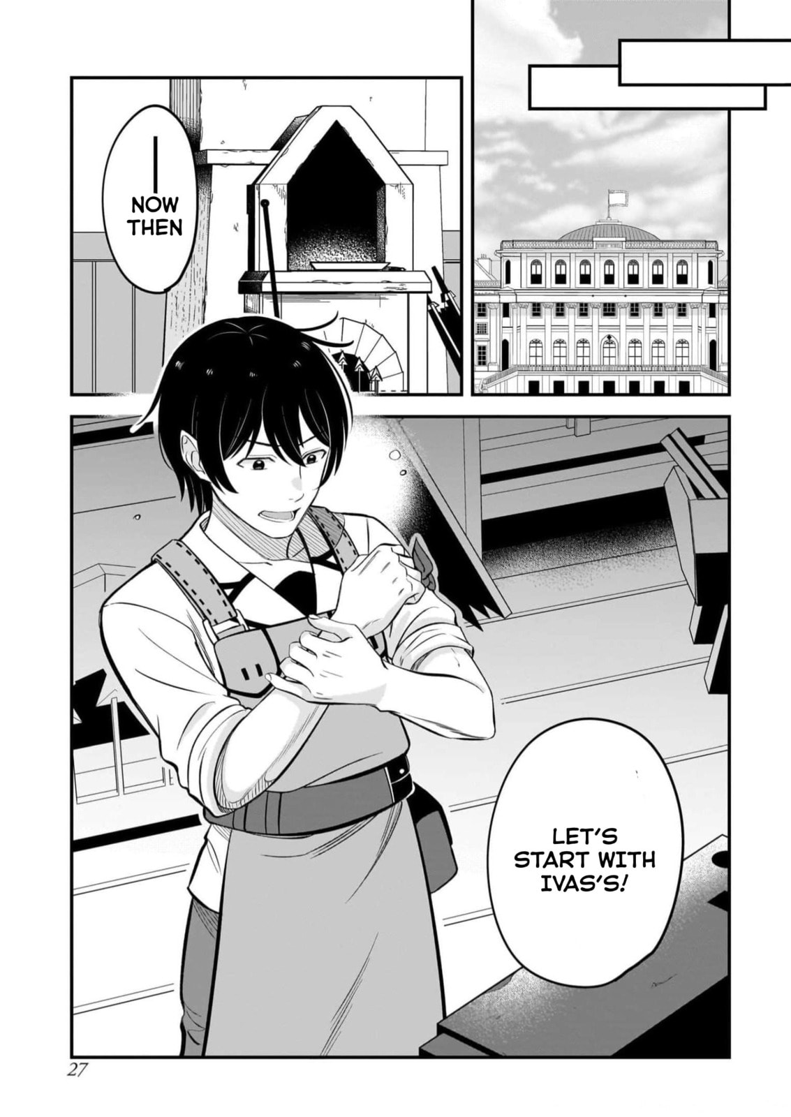 Kyuutei Tanyashi no Shiawase na Nichijou - Black na Shokuba wo Tsuihousareta ga, Ringoku de Koushaku Reijou ni Dekiaisare Nagara White na Seikatsu Okurimasu Chapter 11 — Page 7