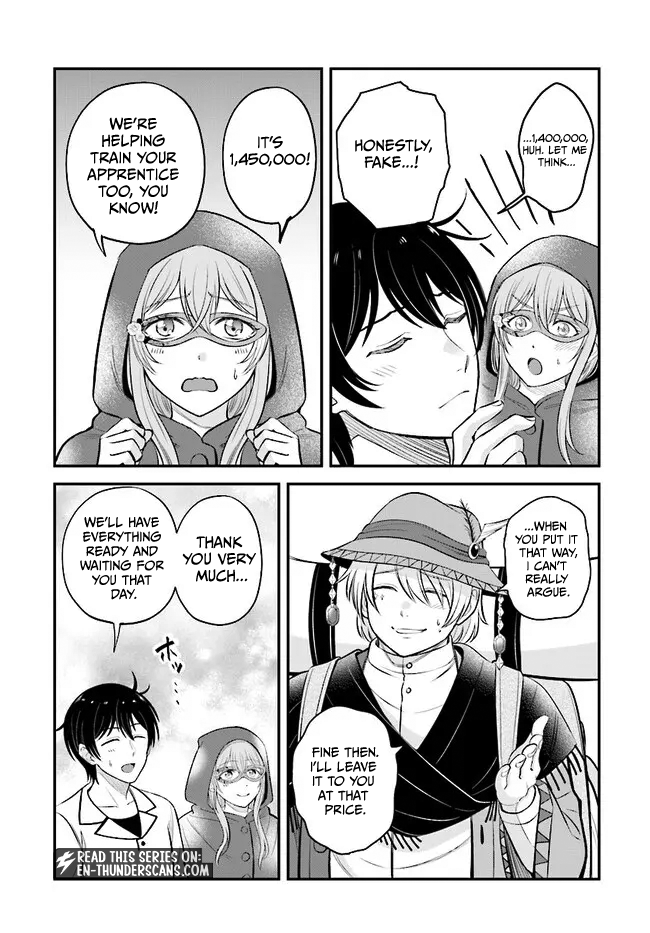Kyuutei Tanyashi no Shiawase na Nichijou - Black na Shokuba wo Tsuihousareta ga, Ringoku de Koushaku Reijou ni Dekiaisare Nagara White na Seikatsu Okurimasu Chapter 14 — Page 10