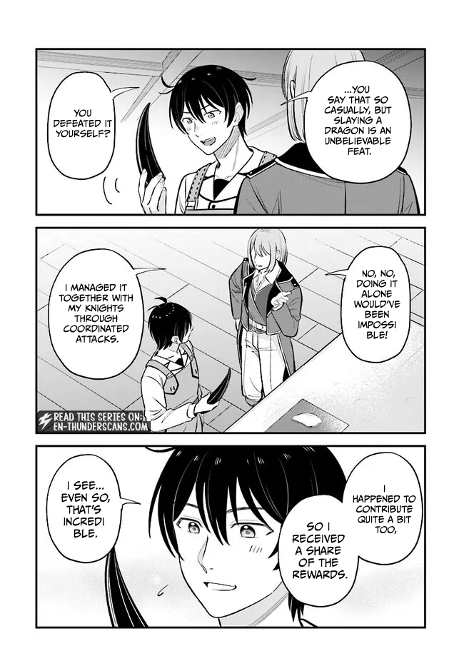 Kyuutei Tanyashi no Shiawase na Nichijou - Black na Shokuba wo Tsuihousareta ga, Ringoku de Koushaku Reijou ni Dekiaisare Nagara White na Seikatsu Okurimasu Chapter 14 — Page 33