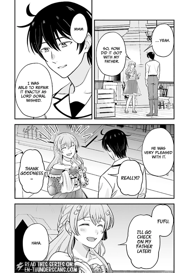 Kyuutei Tanyashi no Shiawase na Nichijou - Black na Shokuba wo Tsuihousareta ga, Ringoku de Koushaku Reijou ni Dekiaisare Nagara White na Seikatsu Okurimasu Chapter 18 — Page 3