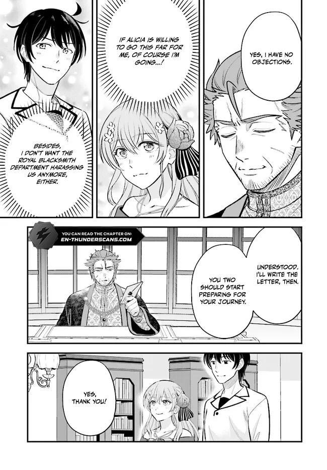 Kyuutei Tanyashi no Shiawase na Nichijou - Black na Shokuba wo Tsuihousareta ga, Ringoku de Koushaku Reijou ni Dekiaisare Nagara White na Seikatsu Okurimasu Chapter 19 — Page 7