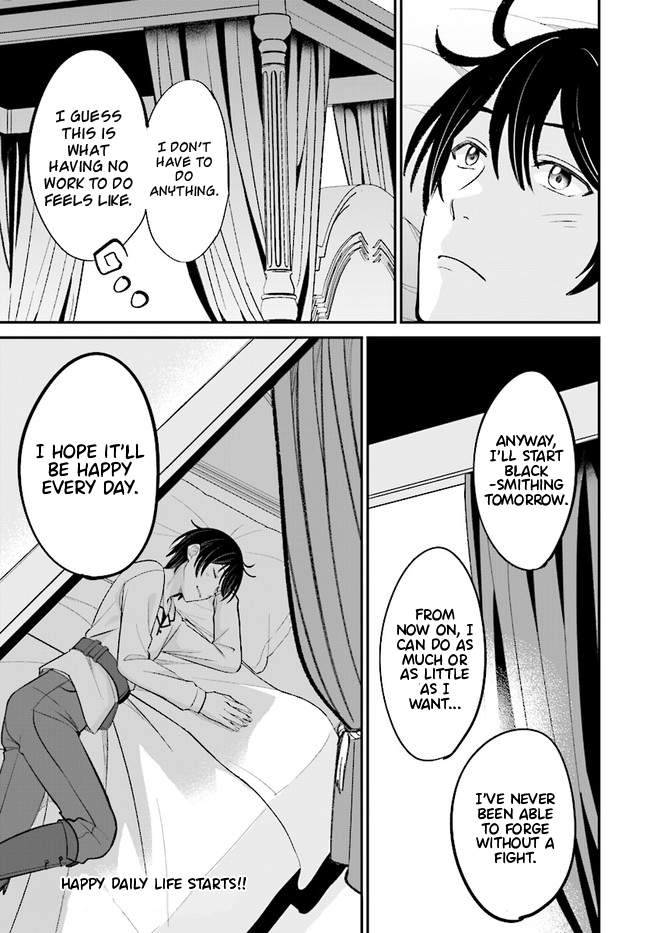 Kyuutei Tanyashi no Shiawase na Nichijou - Black na Shokuba wo Tsuihousareta ga, Ringoku de Koushaku Reijou ni Dekiaisare Nagara White na Seikatsu Okurimasu Chapter 2.2 — Page 22