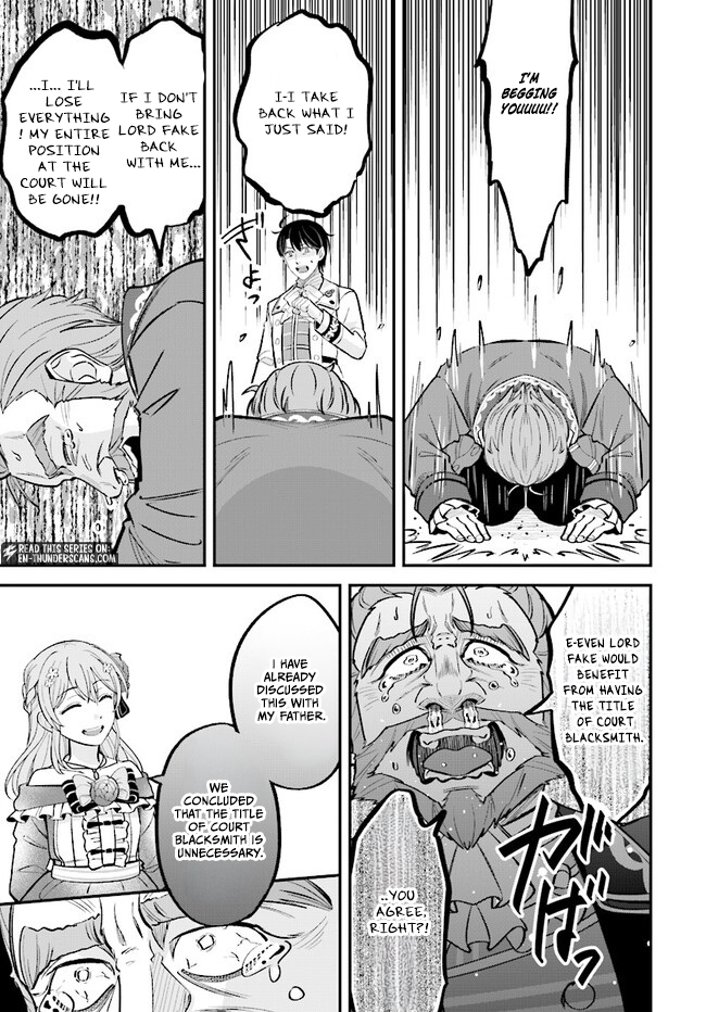 Kyuutei Tanyashi no Shiawase na Nichijou - Black na Shokuba wo Tsuihousareta ga, Ringoku de Koushaku Reijou ni Dekiaisare Nagara White na Seikatsu Okurimasu Chapter 20 — Page 15