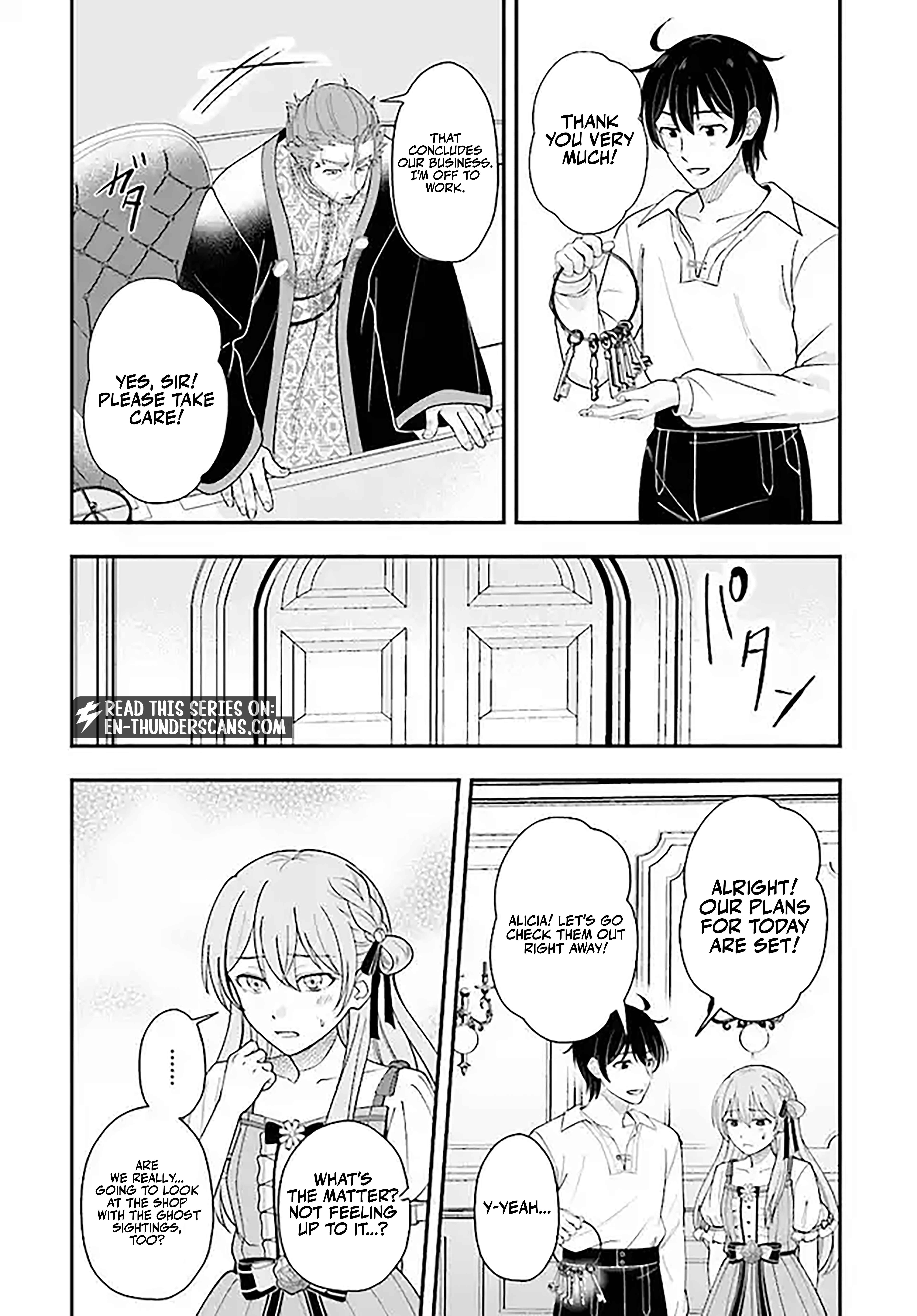 Kyuutei Tanyashi no Shiawase na Nichijou - Black na Shokuba wo Tsuihousareta ga, Ringoku de Koushaku Reijou ni Dekiaisare Nagara White na Seikatsu Okurimasu Chapter 22 — Page 2