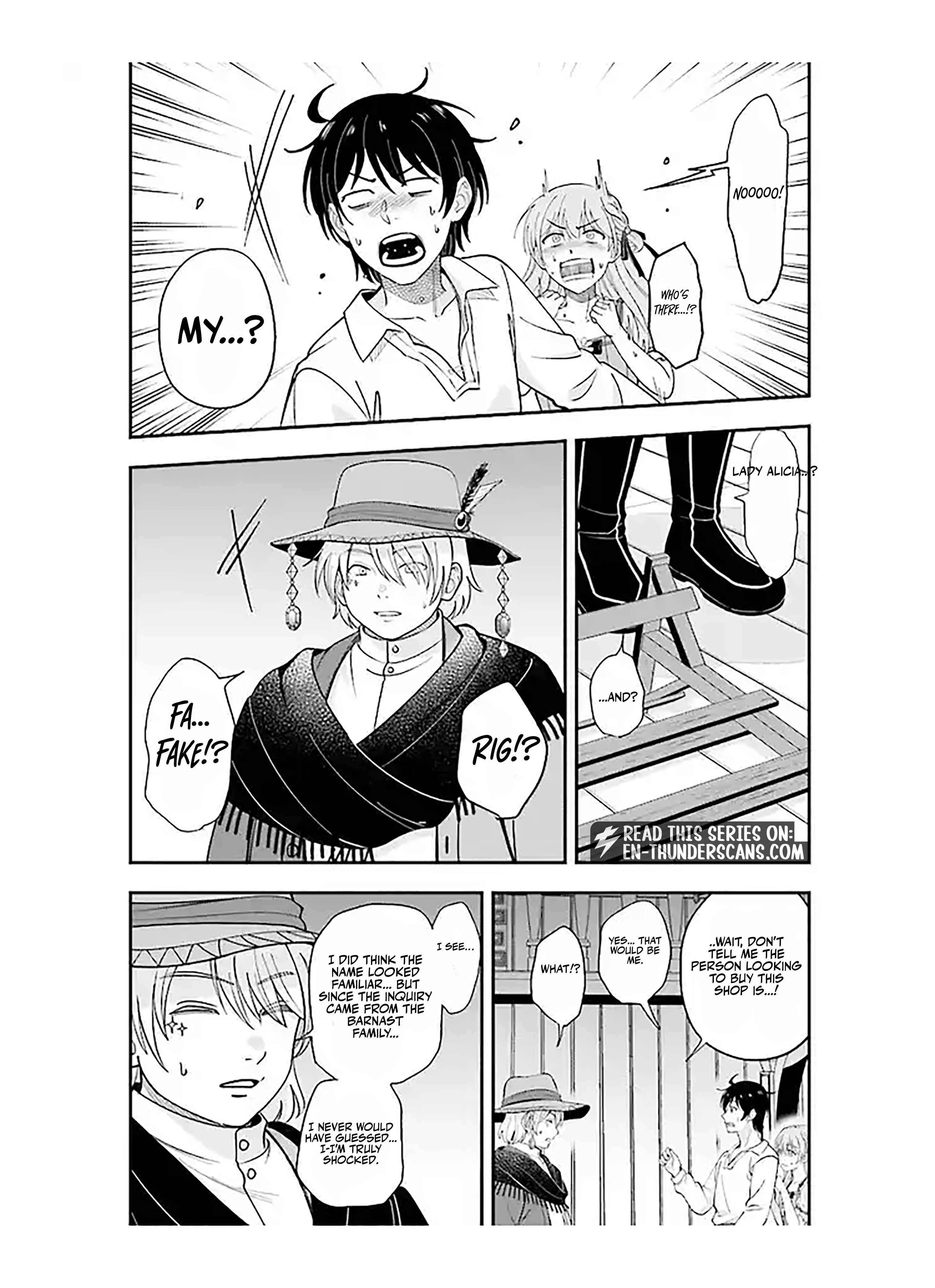 Kyuutei Tanyashi no Shiawase na Nichijou - Black na Shokuba wo Tsuihousareta ga, Ringoku de Koushaku Reijou ni Dekiaisare Nagara White na Seikatsu Okurimasu Chapter 22 — Page 9