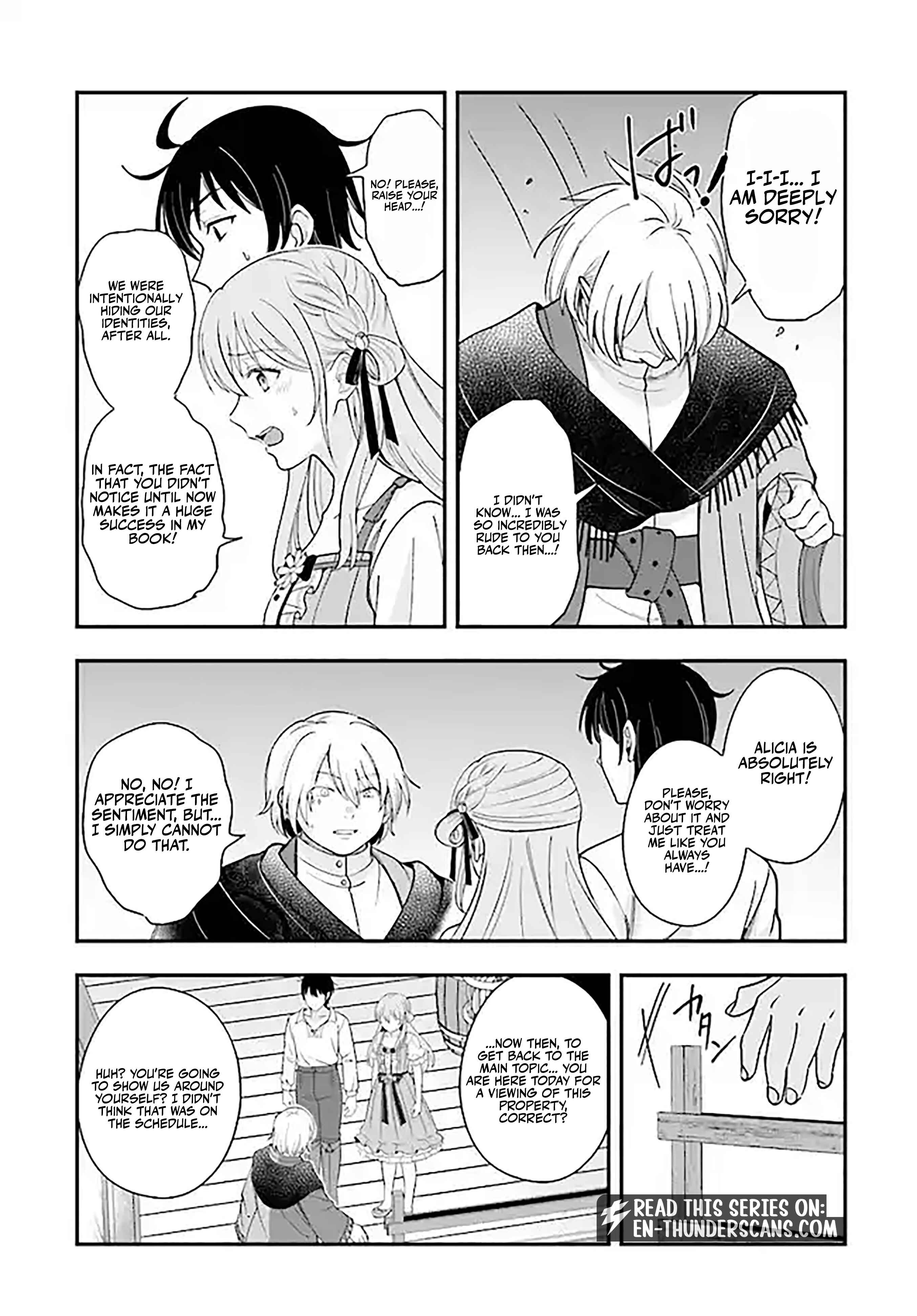 Kyuutei Tanyashi no Shiawase na Nichijou - Black na Shokuba wo Tsuihousareta ga, Ringoku de Koushaku Reijou ni Dekiaisare Nagara White na Seikatsu Okurimasu Chapter 22 — Page 11