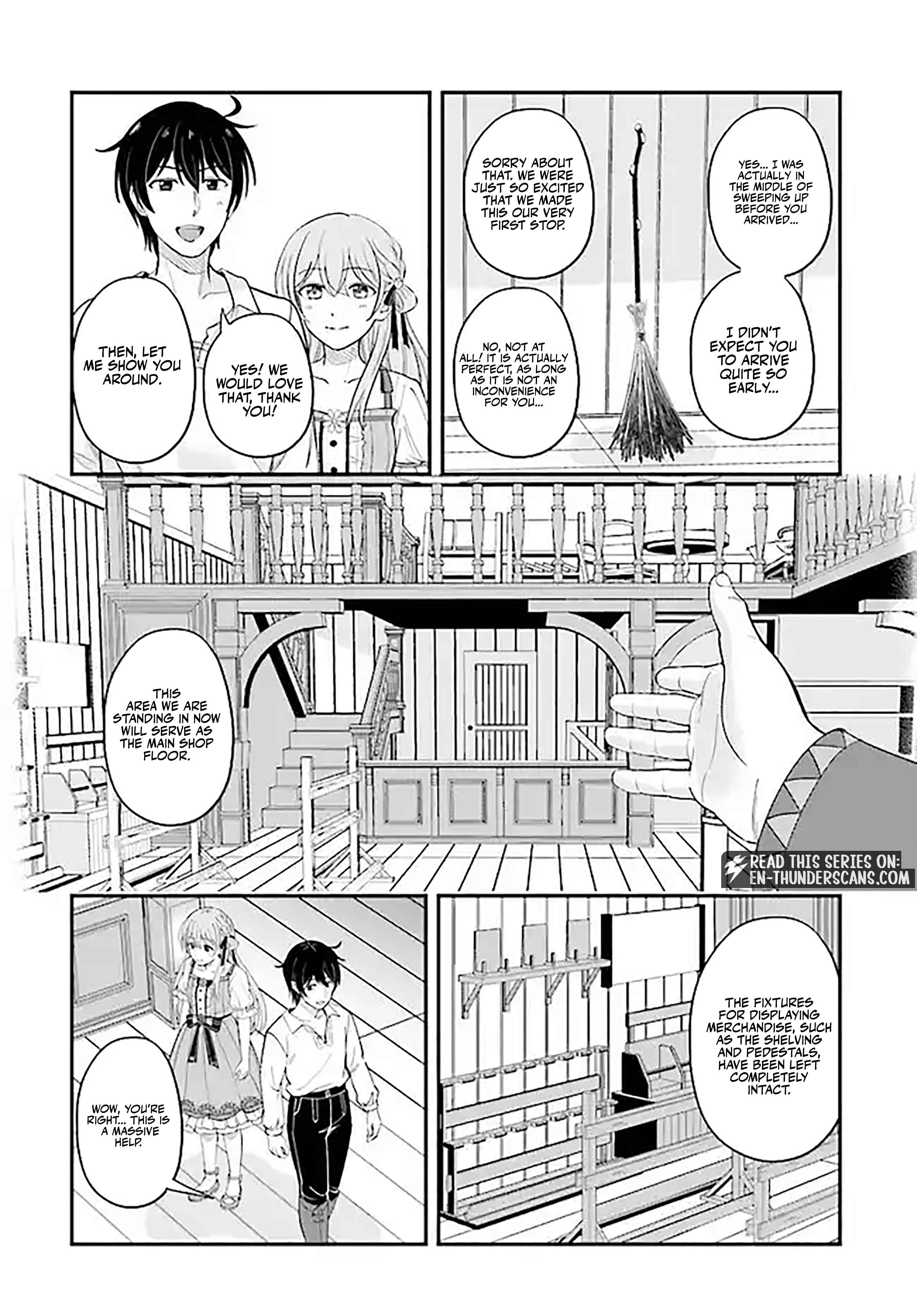 Kyuutei Tanyashi no Shiawase na Nichijou - Black na Shokuba wo Tsuihousareta ga, Ringoku de Koushaku Reijou ni Dekiaisare Nagara White na Seikatsu Okurimasu Chapter 22 — Page 12