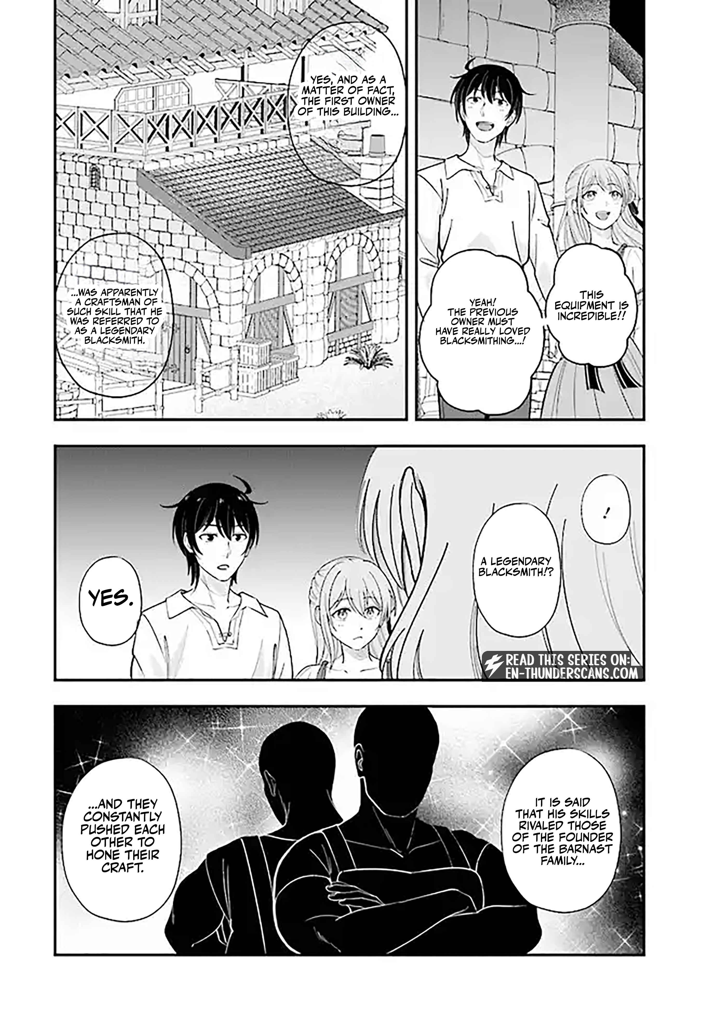Kyuutei Tanyashi no Shiawase na Nichijou - Black na Shokuba wo Tsuihousareta ga, Ringoku de Koushaku Reijou ni Dekiaisare Nagara White na Seikatsu Okurimasu Chapter 22 — Page 14
