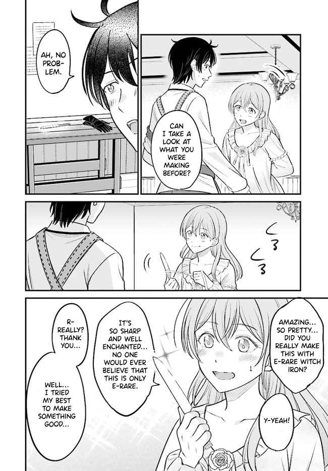 Kyuutei Tanyashi no Shiawase na Nichijou - Black na Shokuba wo Tsuihousareta ga, Ringoku de Koushaku Reijou ni Dekiaisare Nagara White na Seikatsu Okurimasu Chapter 4.1 — Page 3
