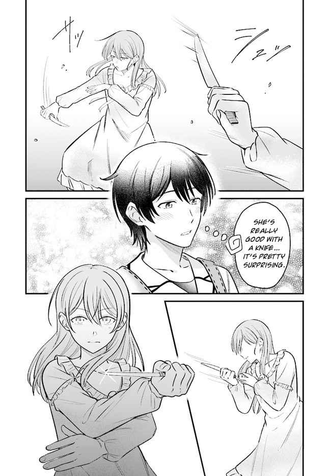 Kyuutei Tanyashi no Shiawase na Nichijou - Black na Shokuba wo Tsuihousareta ga, Ringoku de Koushaku Reijou ni Dekiaisare Nagara White na Seikatsu Okurimasu Chapter 4.1 — Page 5
