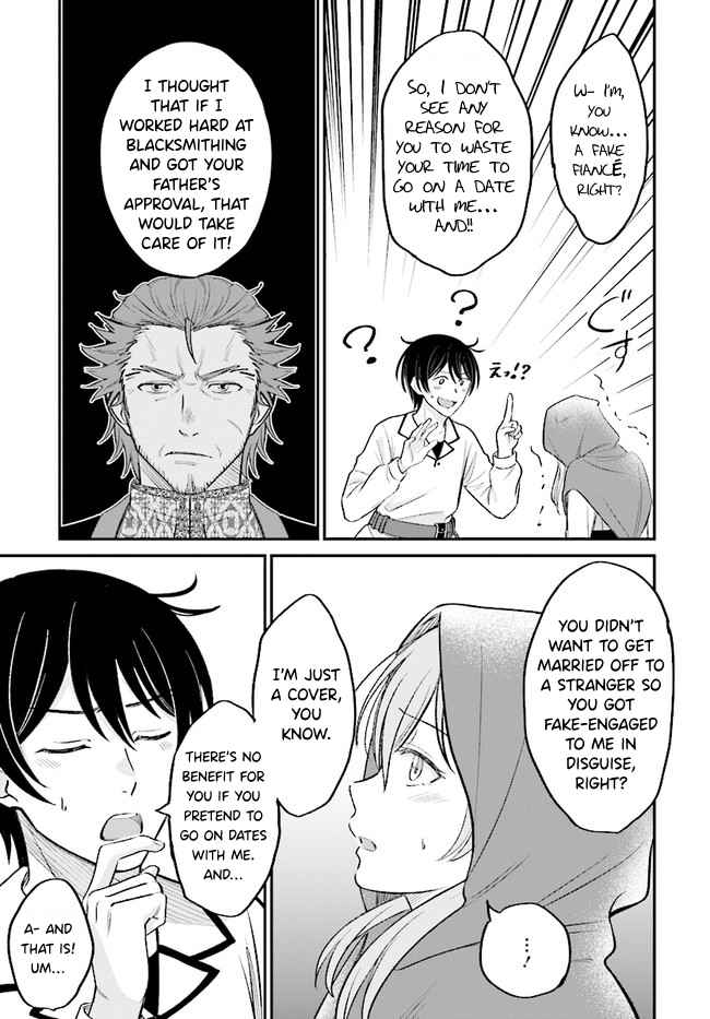 Kyuutei Tanyashi no Shiawase na Nichijou - Black na Shokuba wo Tsuihousareta ga, Ringoku de Koushaku Reijou ni Dekiaisare Nagara White na Seikatsu Okurimasu Chapter 4.1 — Page 16