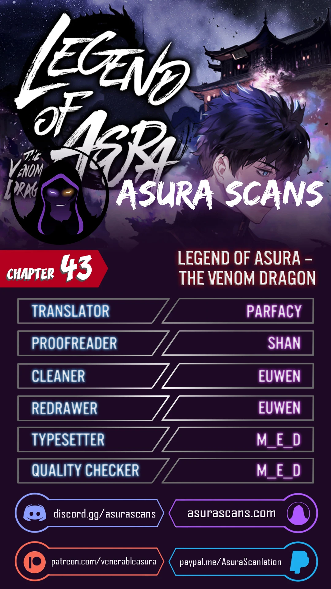 Legend of an Asura - The Poison Dragon Chapter 43 — Page 1