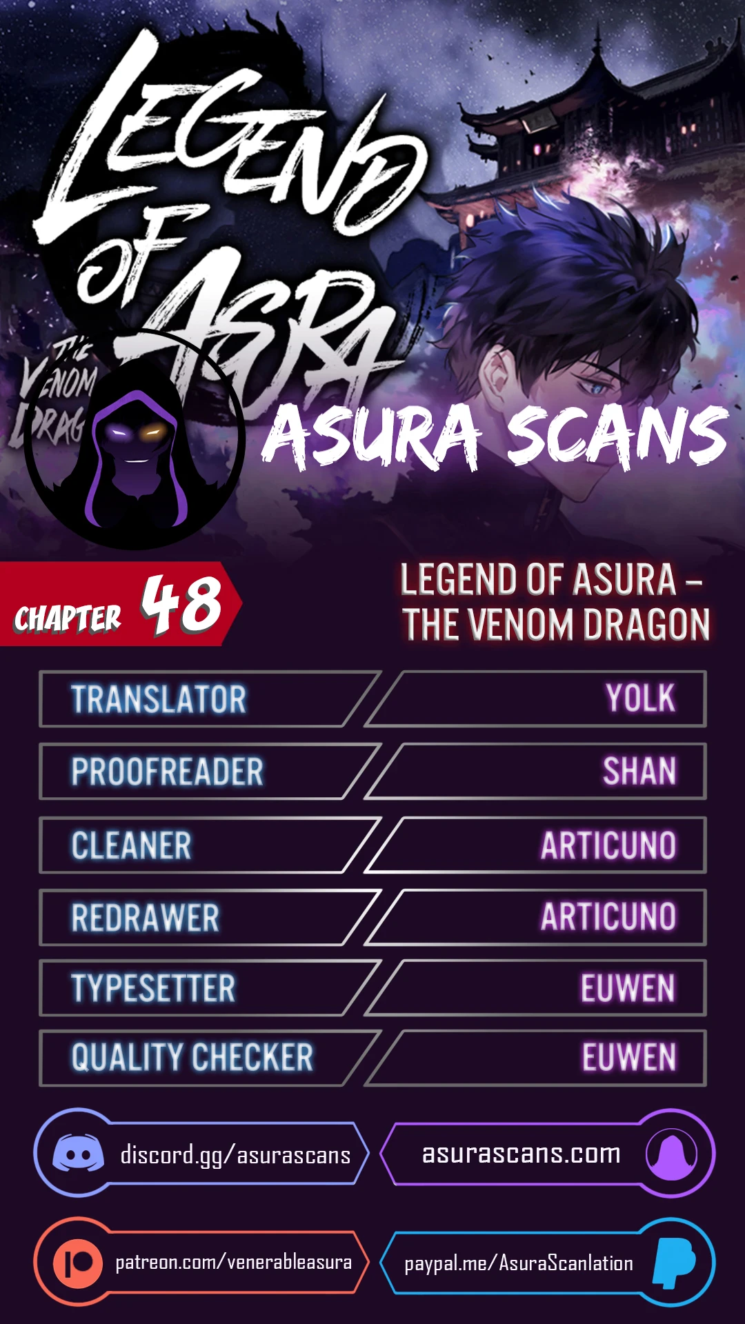 Legend of an Asura - The Poison Dragon Chapter 48 — Page 1