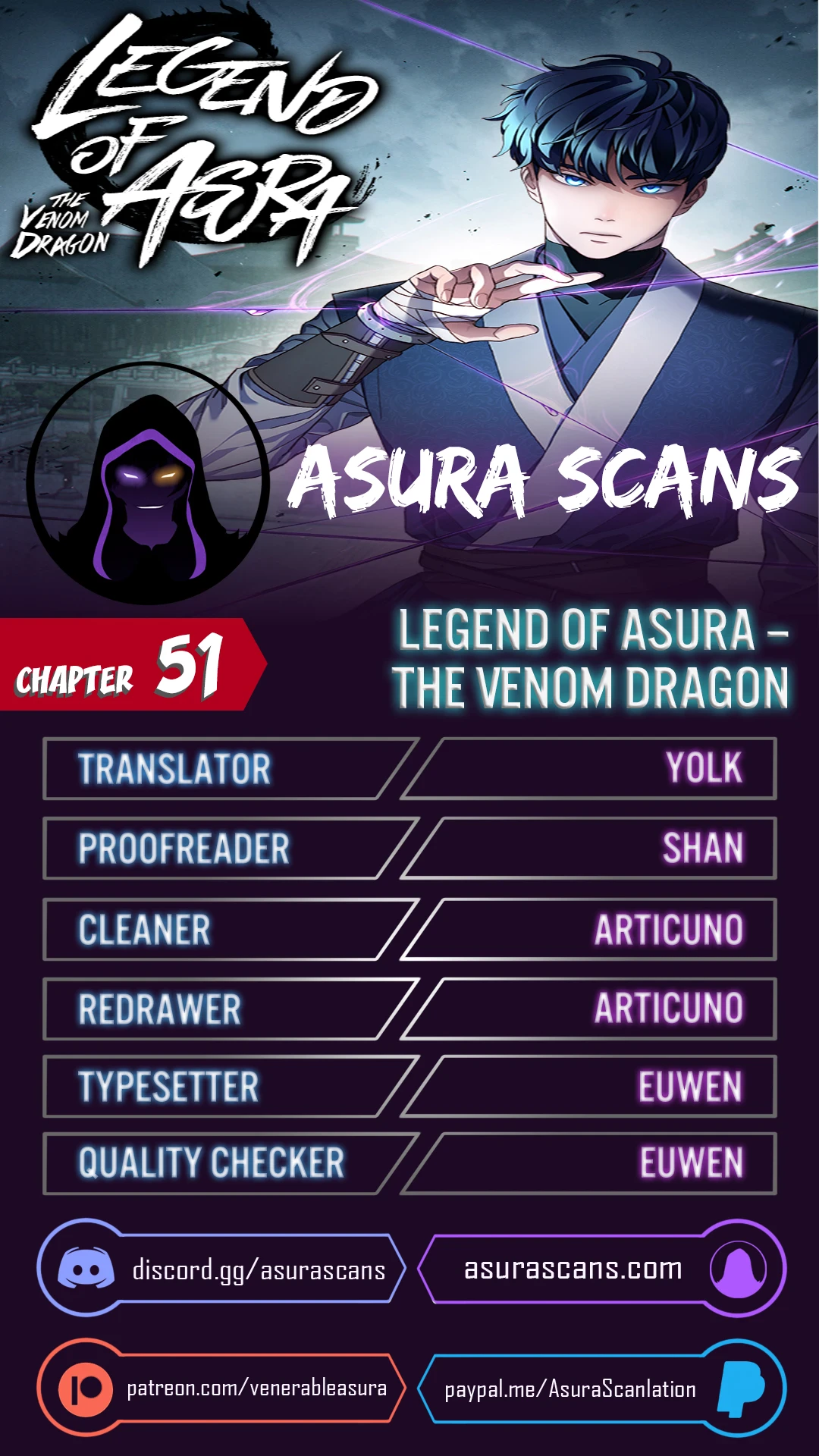Legend of an Asura - The Poison Dragon Chapter 51 — Page 1