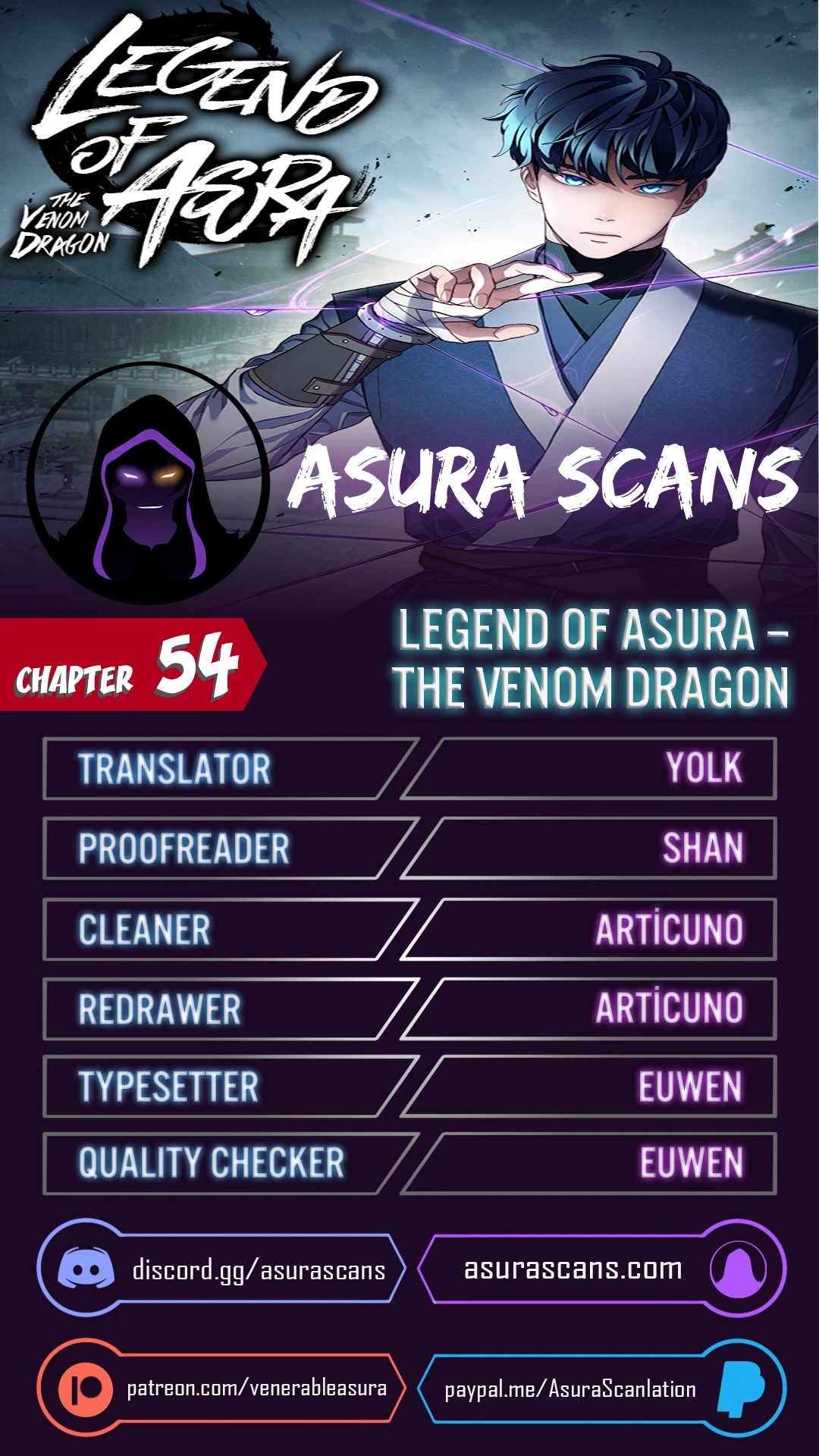 Legend of an Asura - The Poison Dragon Chapter 54 — Page 1