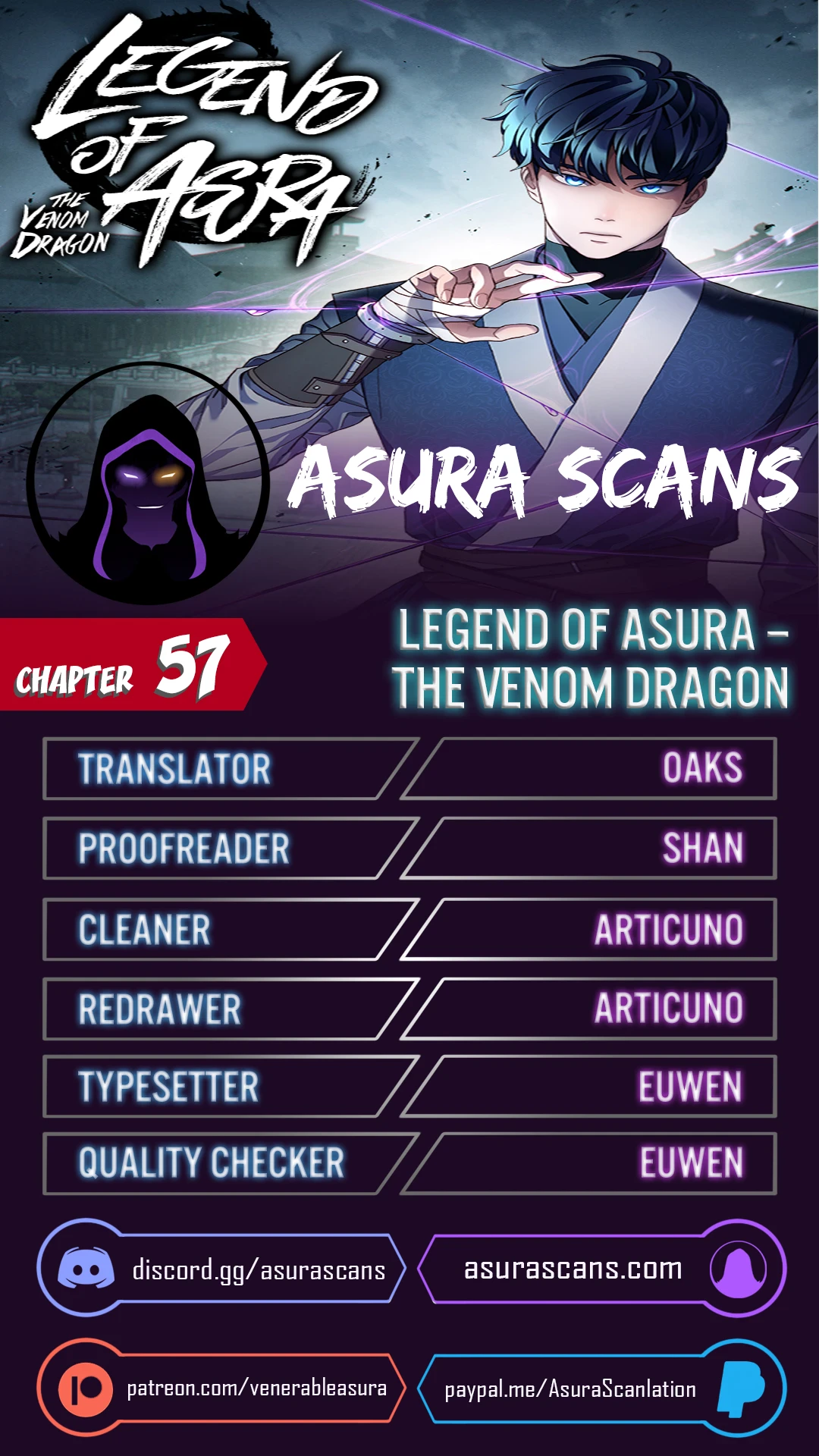 Legend of an Asura - The Poison Dragon Chapter 57 — Page 1