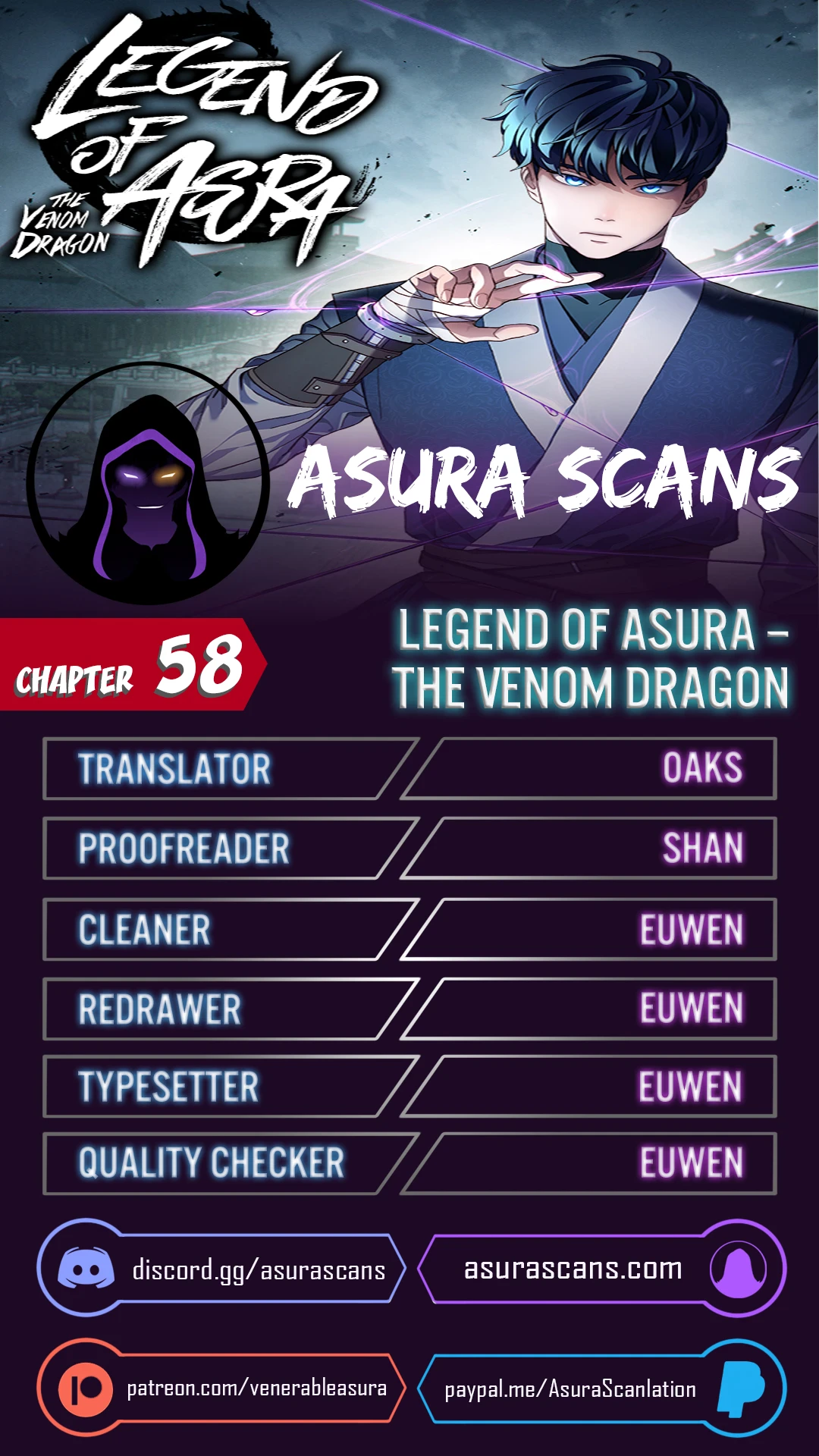 Legend of an Asura - The Poison Dragon Chapter 58 — Page 1