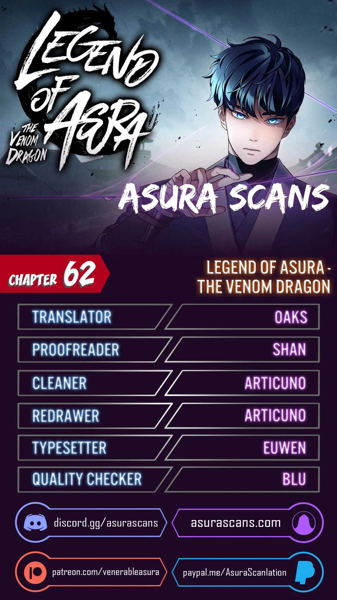 Legend of an Asura - The Poison Dragon Chapter 62 — Page 1