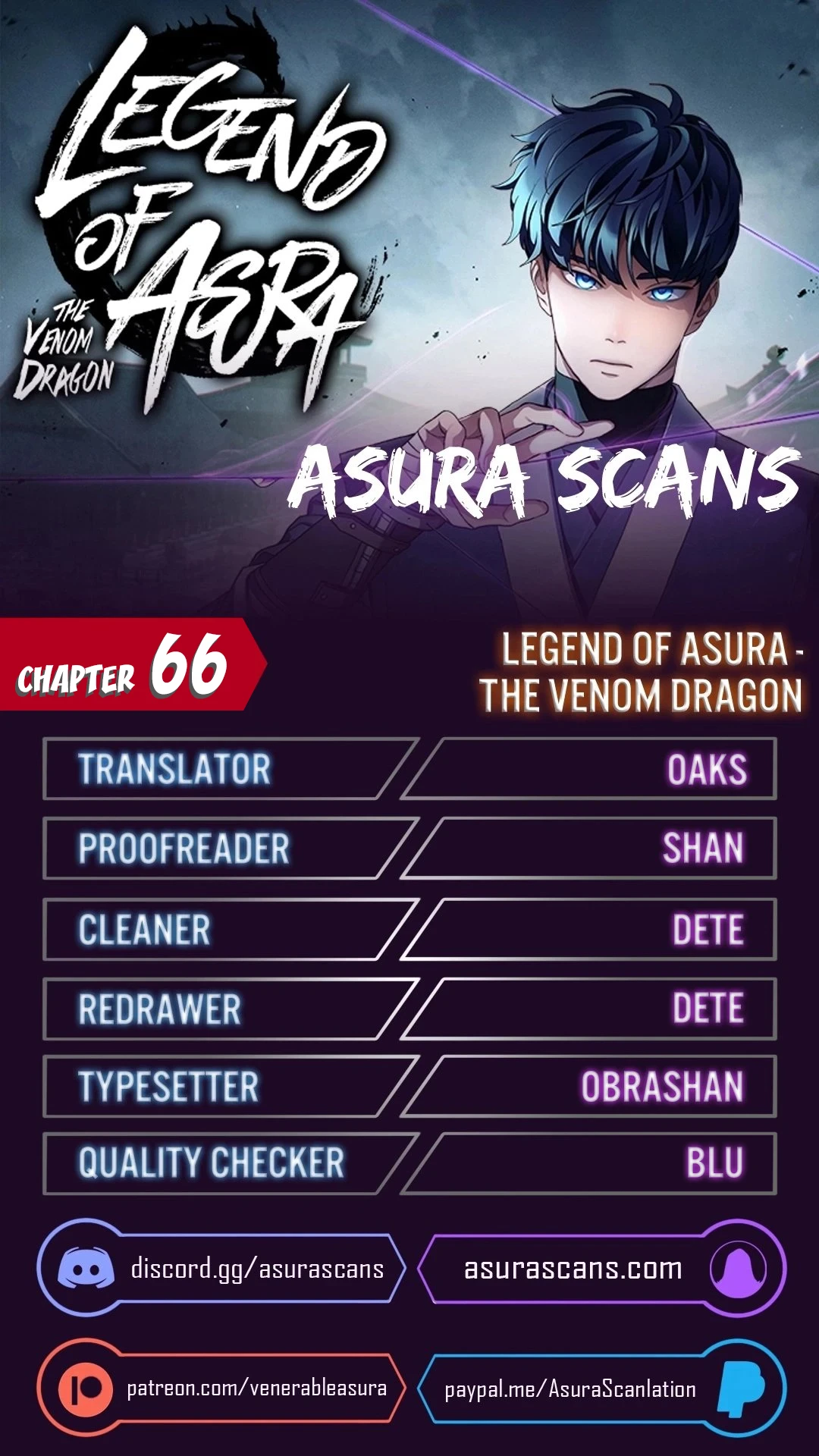 Legend of an Asura - The Poison Dragon Chapter 66 — Page 1