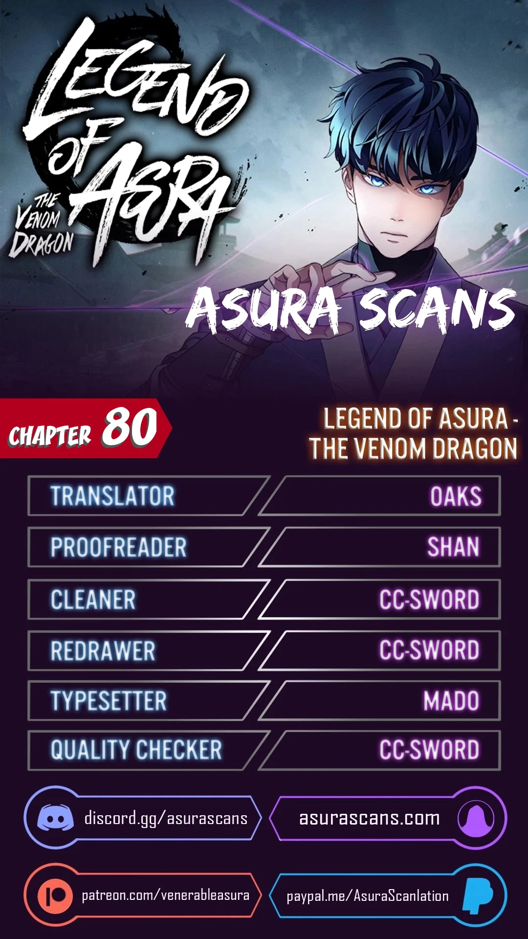 Legend of an Asura - The Poison Dragon Chapter 80 — Page 1
