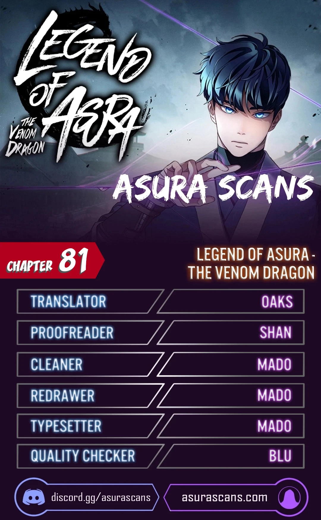 Legend of an Asura - The Poison Dragon Chapter 81 — Page 1