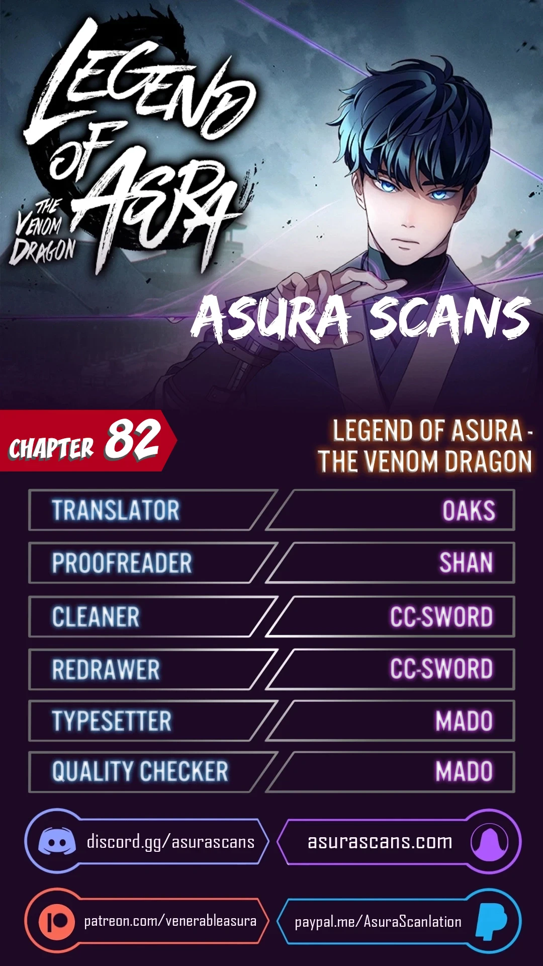 Legend of an Asura - The Poison Dragon Chapter 82 — Page 1