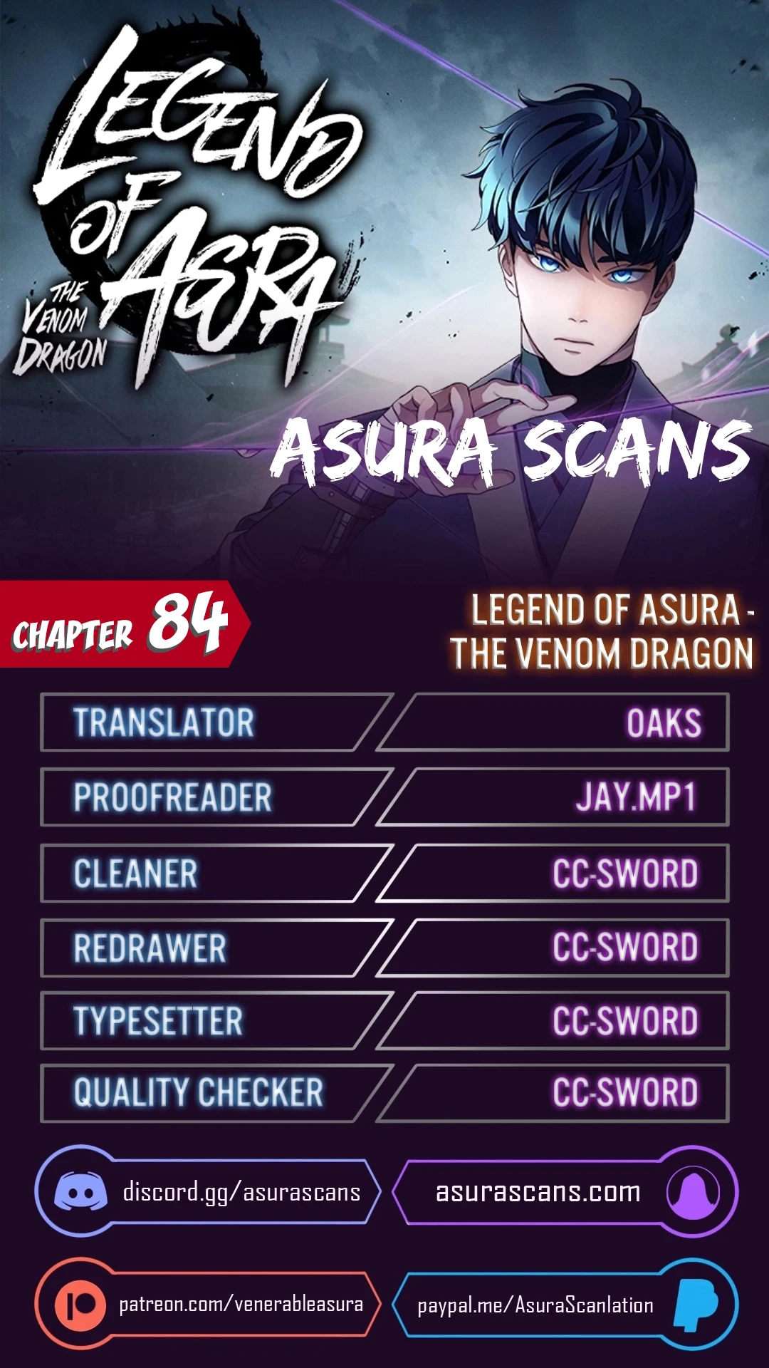 Legend of an Asura - The Poison Dragon Chapter 84 — Page 1