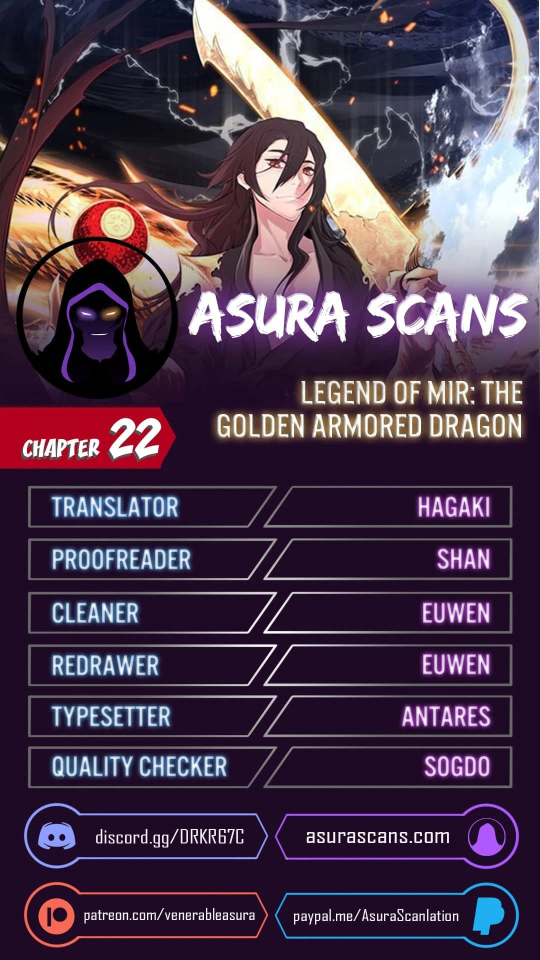 Legend of Mir: The Golden Armored Dragon Chapter 22 — Page 1