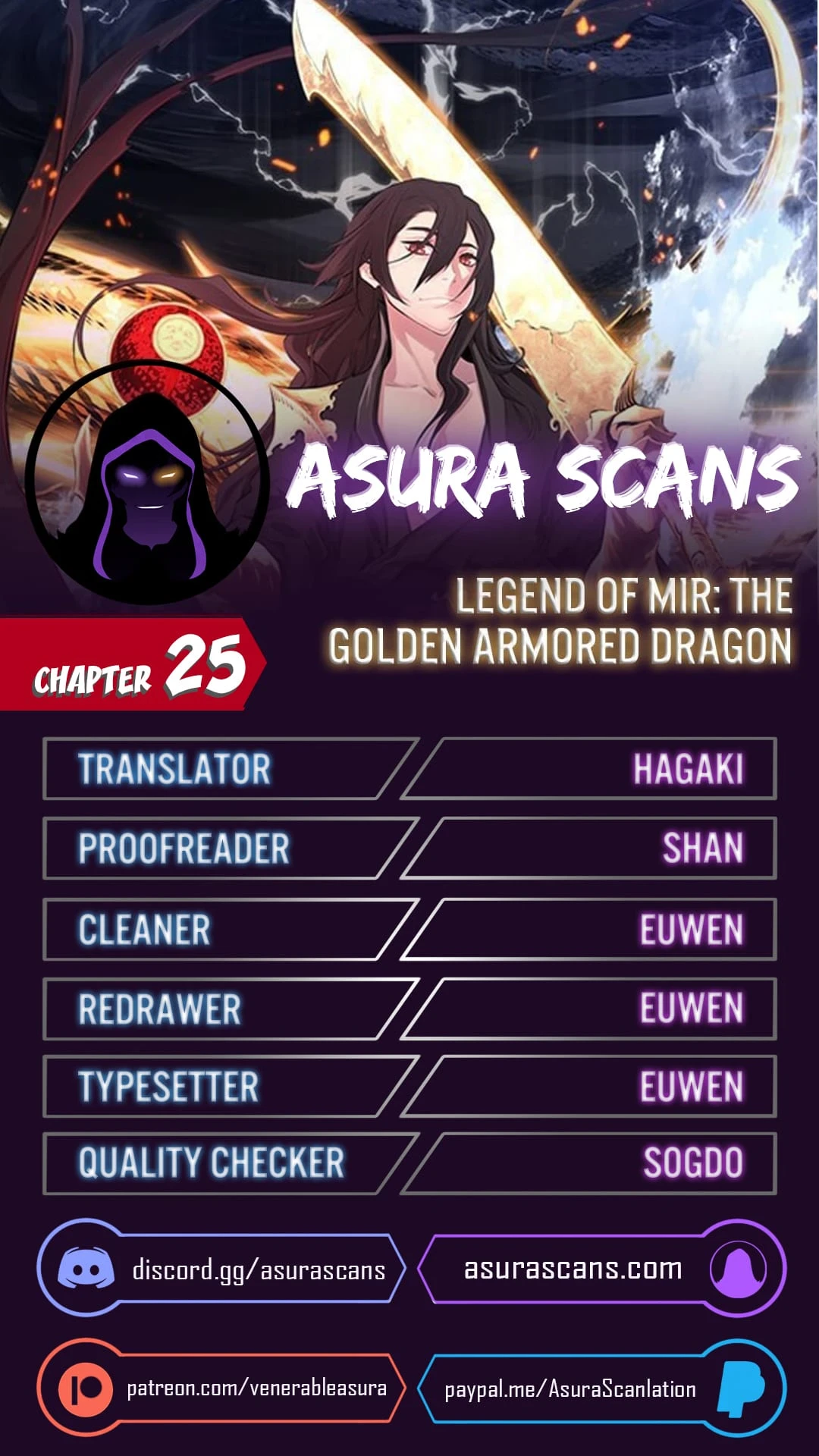 Legend of Mir: The Golden Armored Dragon Chapter 25 — Page 1