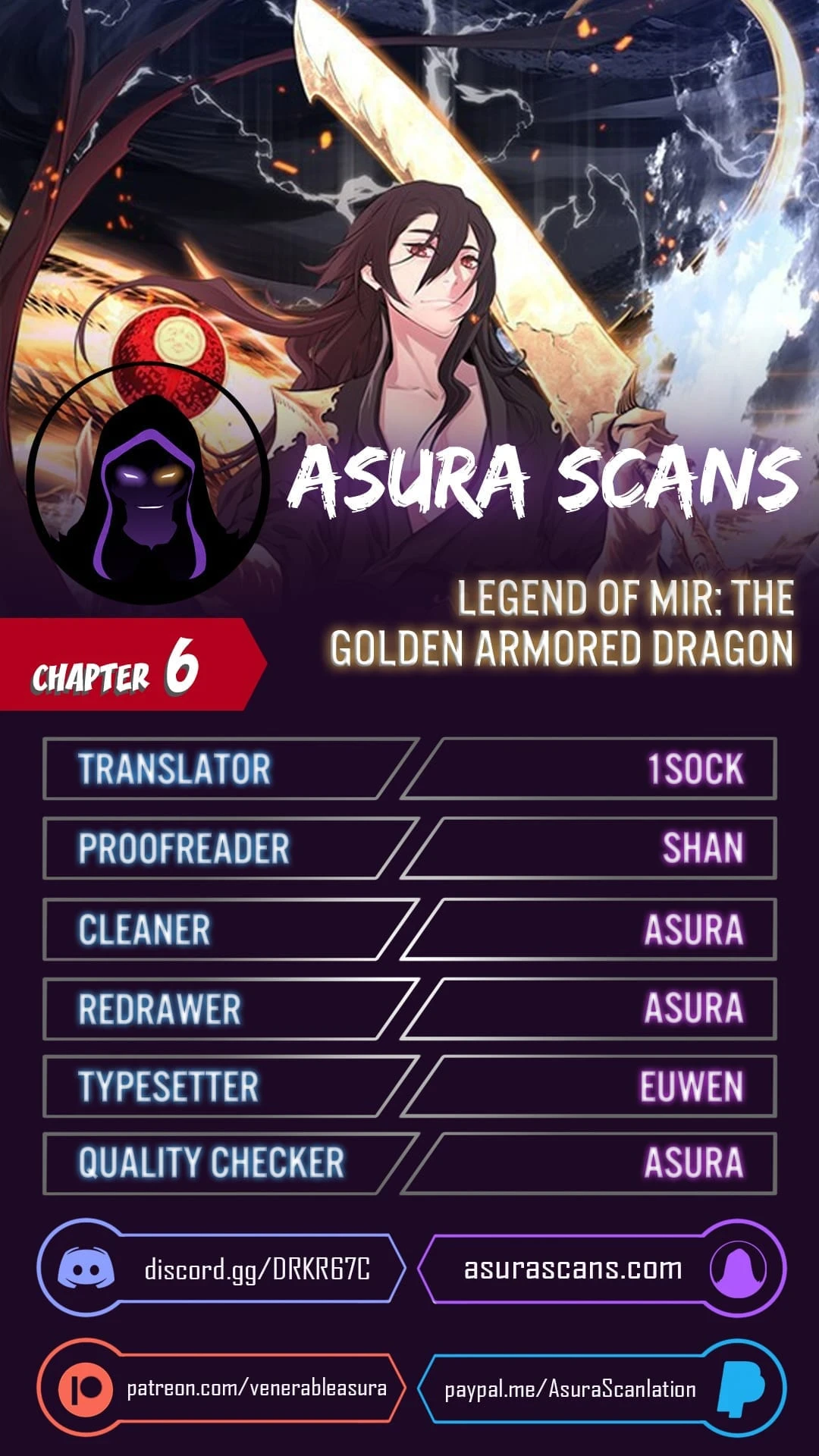 Legend of Mir: The Golden Armored Dragon Chapter 6 — Page 1