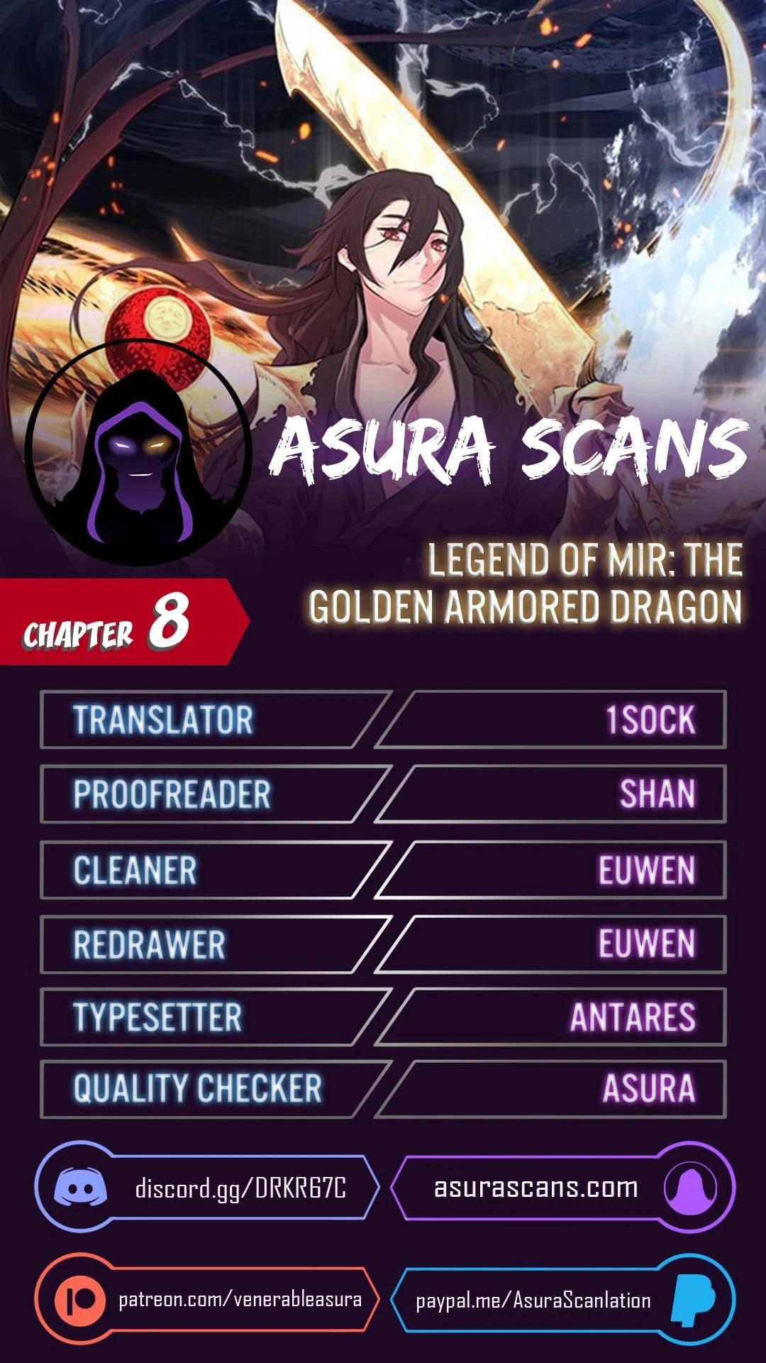 Legend of Mir: The Golden Armored Dragon Chapter 8 — Page 1