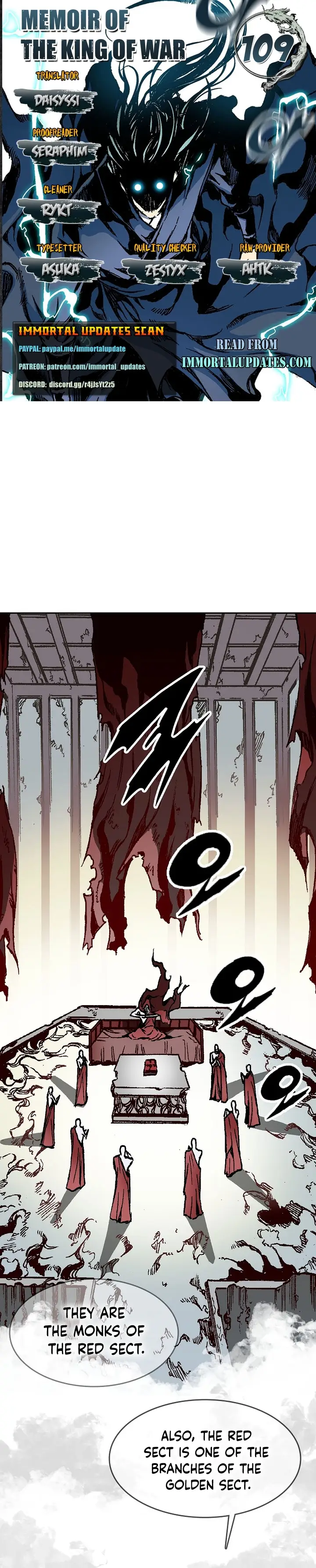 Legend of Sayu Chapter 109 — Page 1