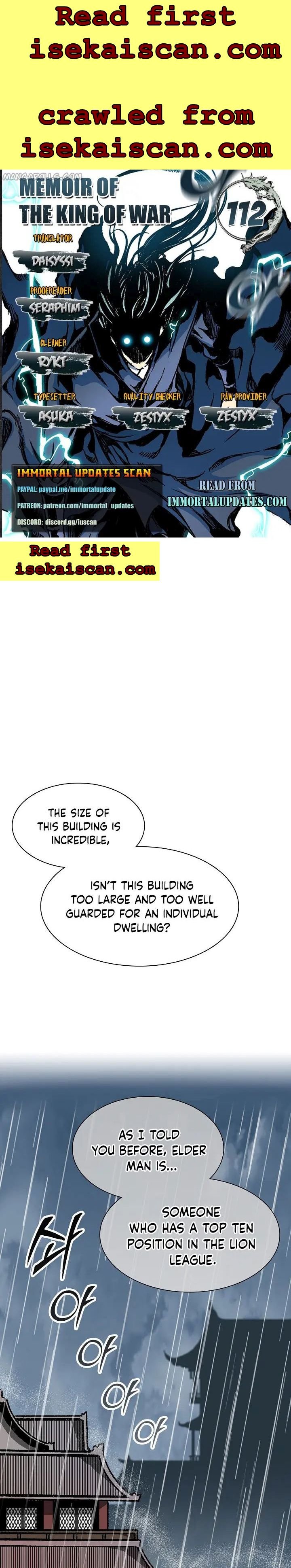 Legend of Sayu Chapter 112 — Page 1