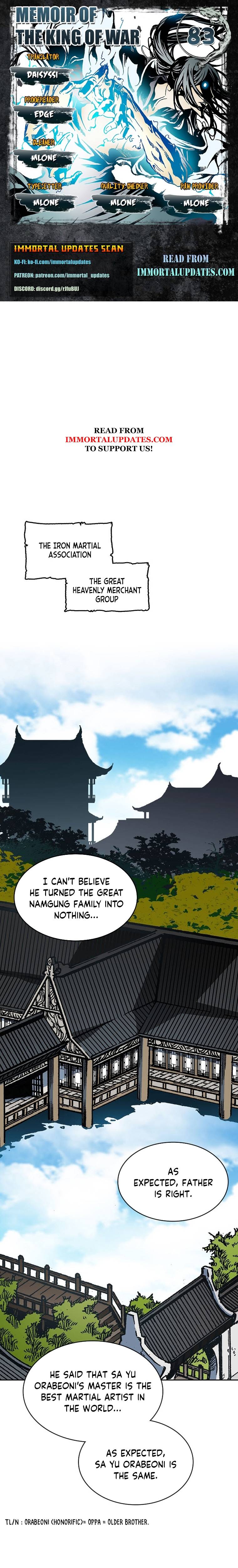 Legend of Sayu Chapter 83 — Page 1