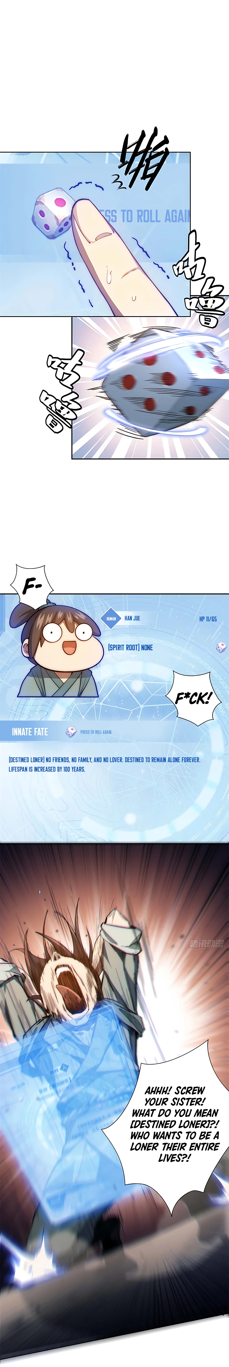Lucky Me: I Secretly Cultivated for 1,000 Years Chapter 1 — Page 3
