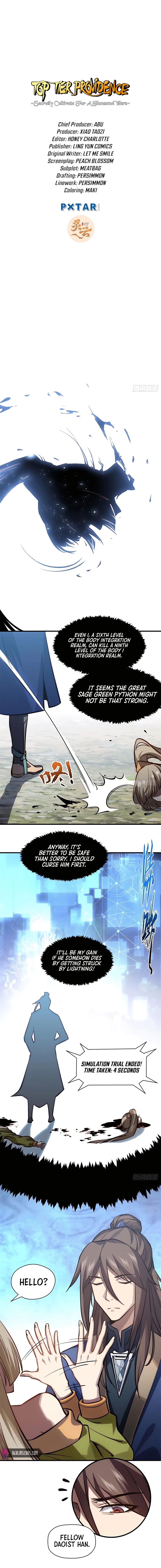 Lucky Me: I Secretly Cultivated for 1,000 Years Chapter 103 — Page 1
