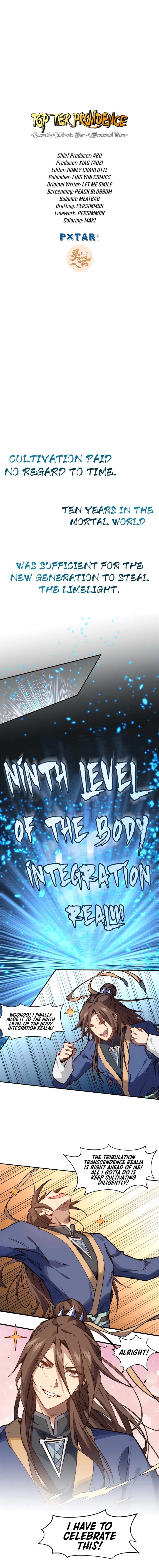 Lucky Me: I Secretly Cultivated for 1,000 Years Chapter 115 — Page 1