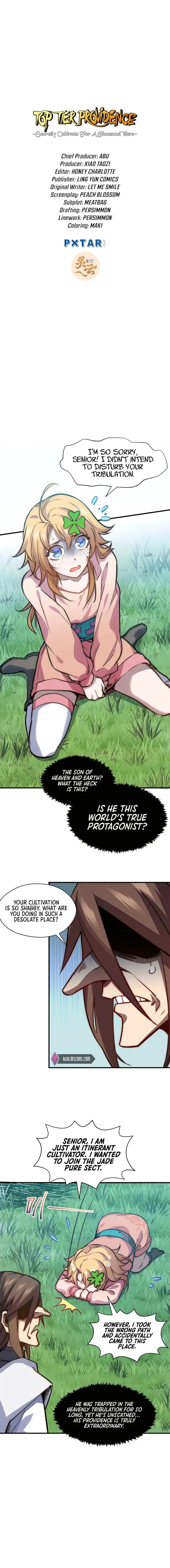 Lucky Me: I Secretly Cultivated for 1,000 Years Chapter 117 — Page 1