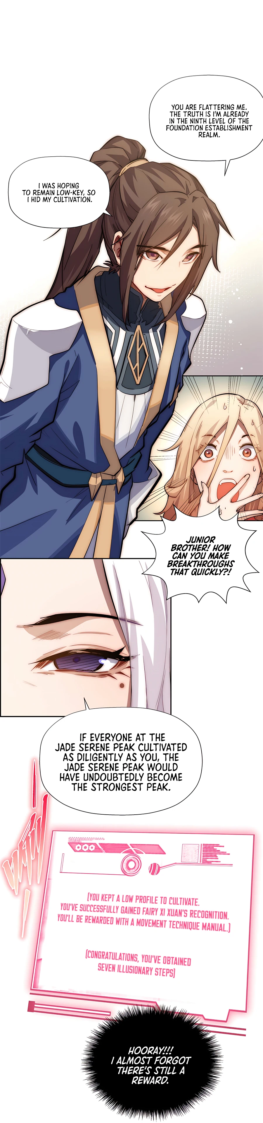 Lucky Me: I Secretly Cultivated for 1,000 Years Chapter 12 — Page 7