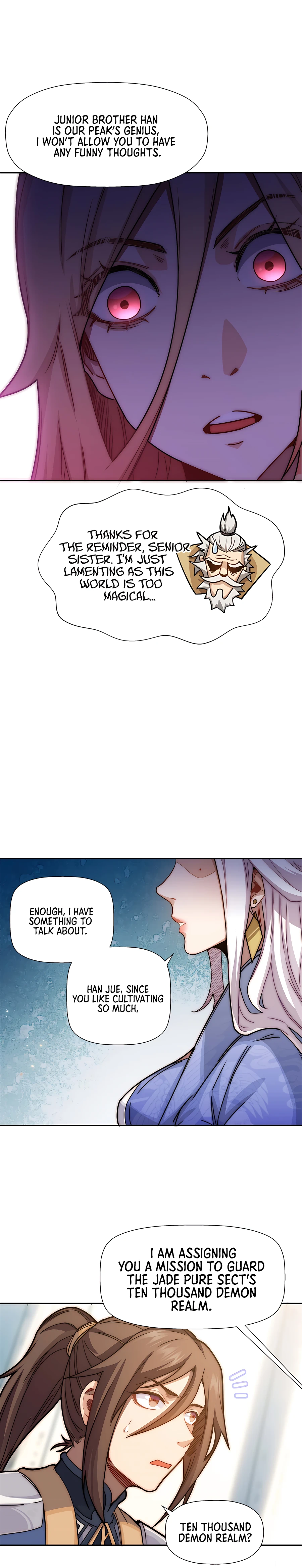 Lucky Me: I Secretly Cultivated for 1,000 Years Chapter 12 — Page 12