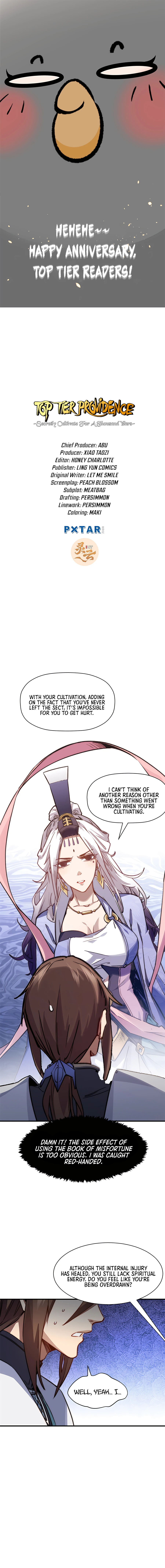 Lucky Me: I Secretly Cultivated for 1,000 Years Chapter 122 — Page 1