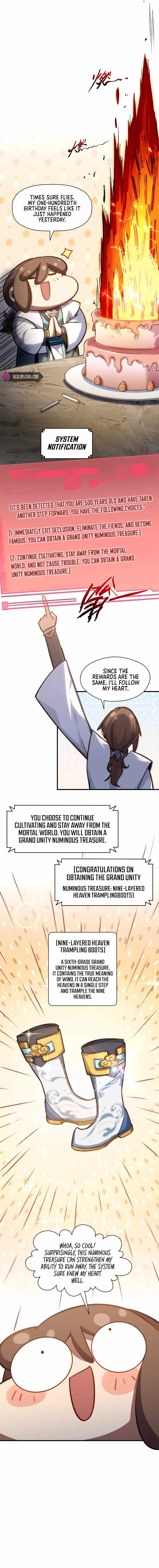 Lucky Me: I Secretly Cultivated for 1,000 Years Chapter 123 — Page 2