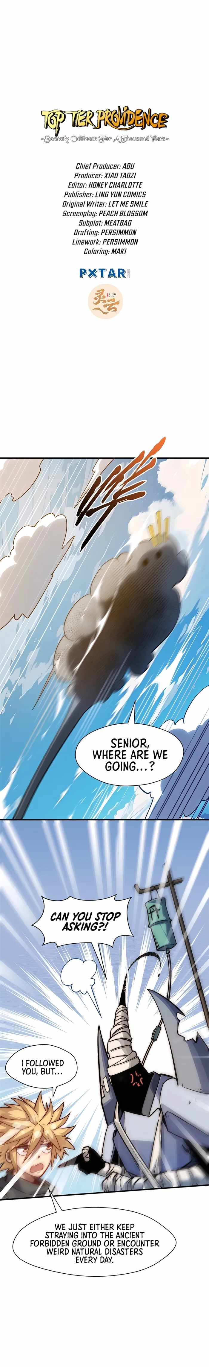 Lucky Me: I Secretly Cultivated for 1,000 Years Chapter 124 — Page 1