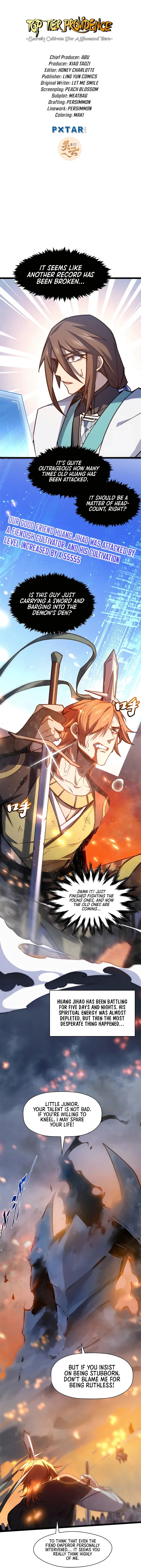 Lucky Me: I Secretly Cultivated for 1,000 Years Chapter 132 — Page 1